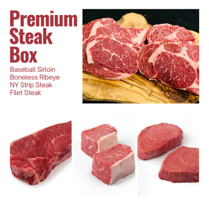 Premium Steak Box – Whiskey Creek Processing